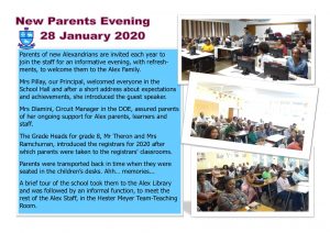 New Parents Evening