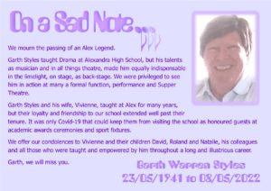 Saying Goodbye to a Legendary Teacher